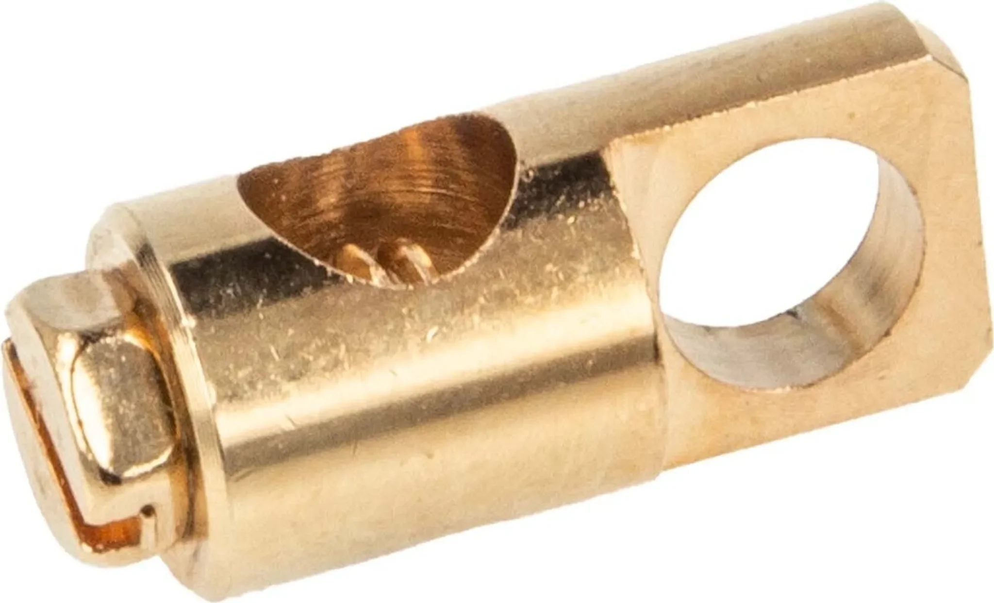 tecuro Gelenkstück, Messing vergoldet