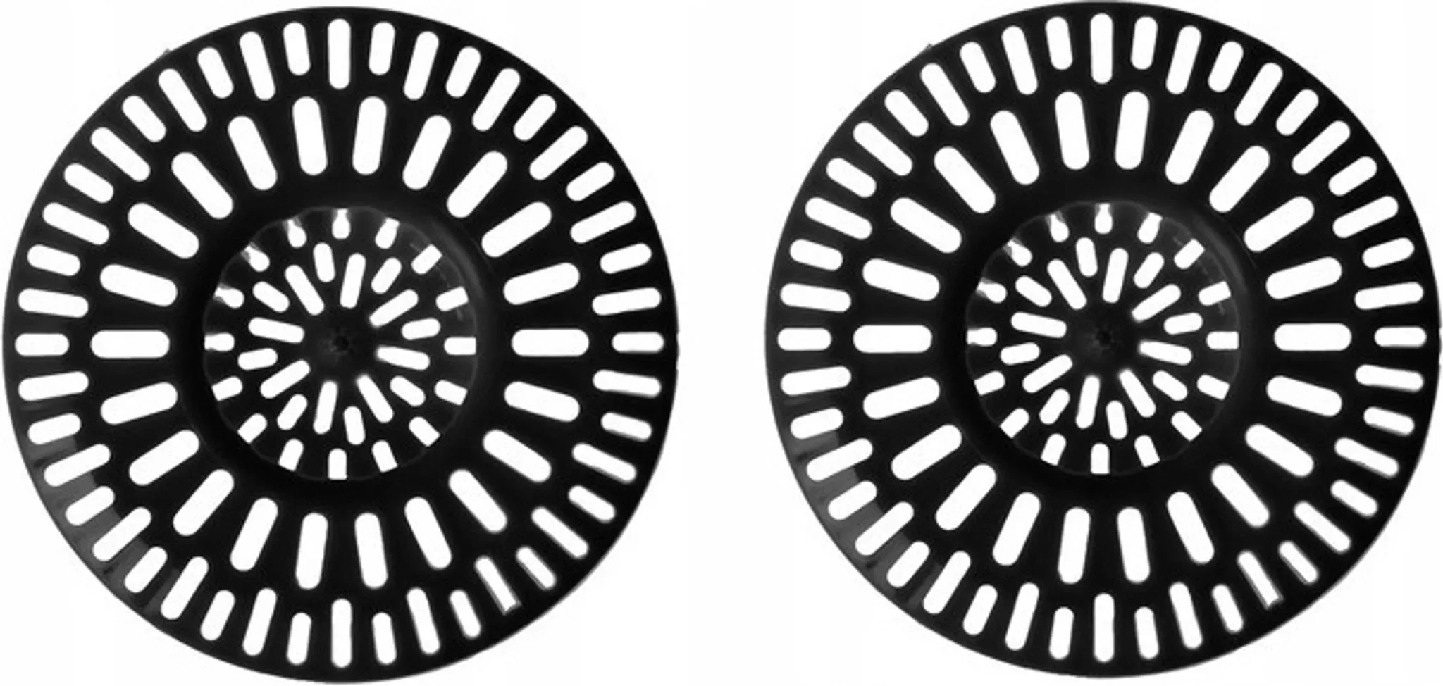 Abflusssieb aus Kunststoff – 2 Stück