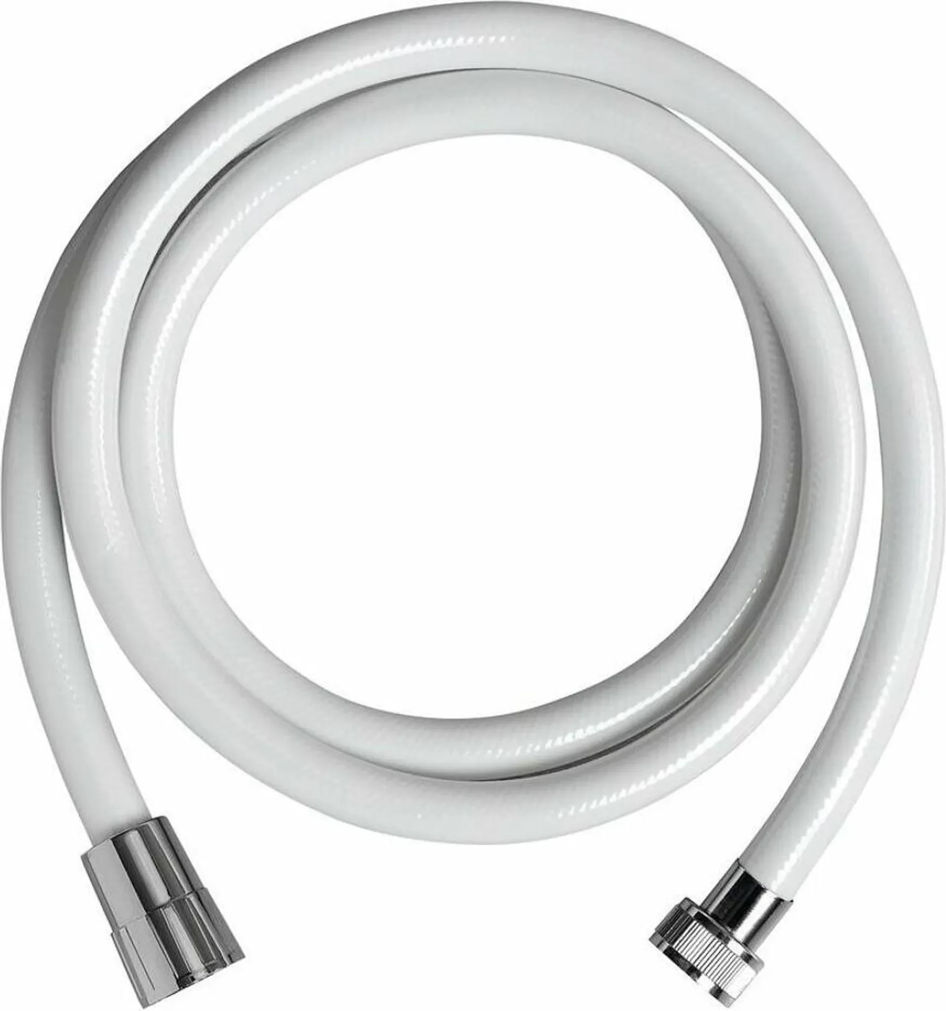 NOPEL Duschschlauch 150 cm – Kunststoff, Weiß