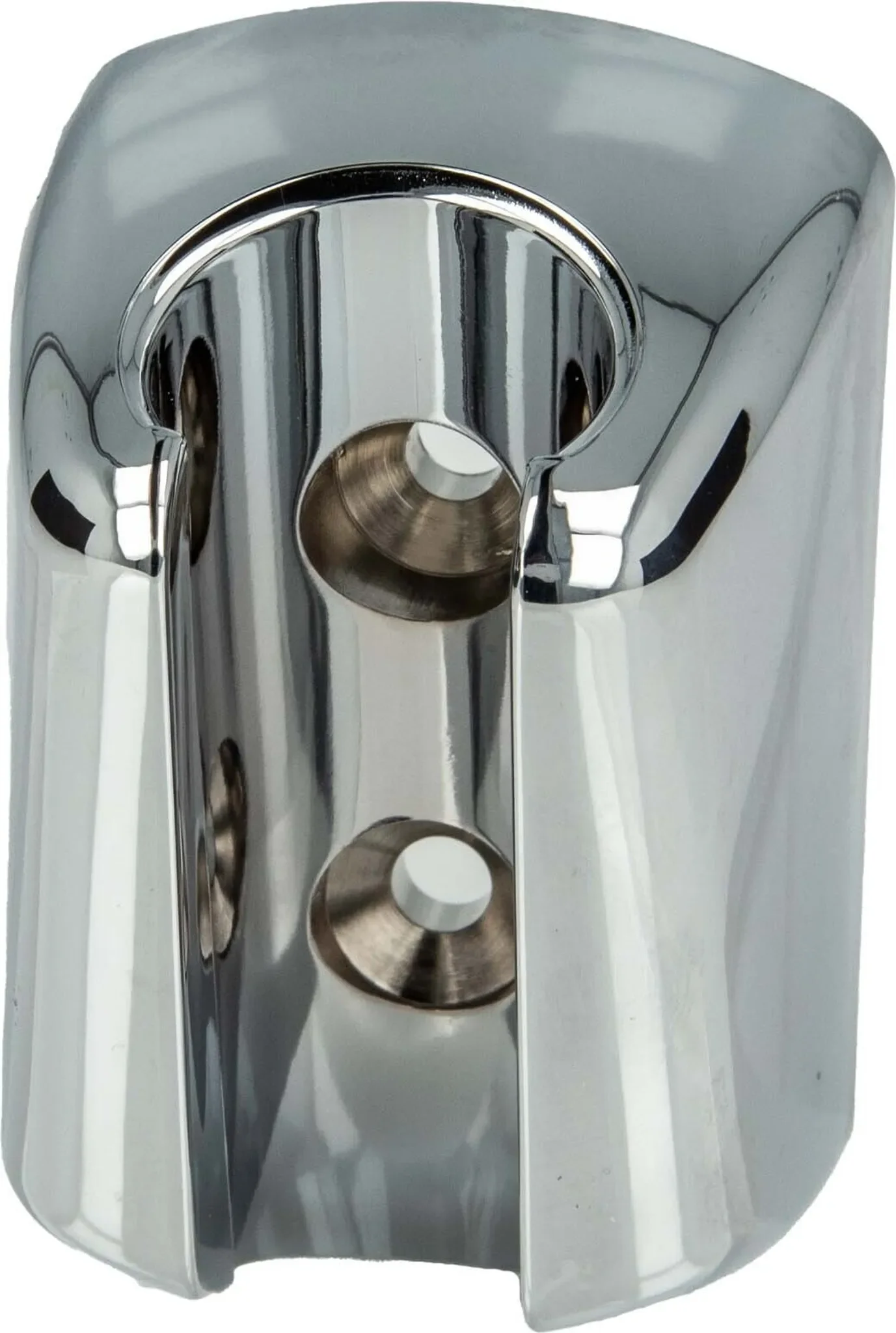 tecuro Brausehalterung Wandhalterung für Duschkopf - Kunststoff verchromt